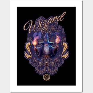 The Wizard - D20 Series Posters and Art